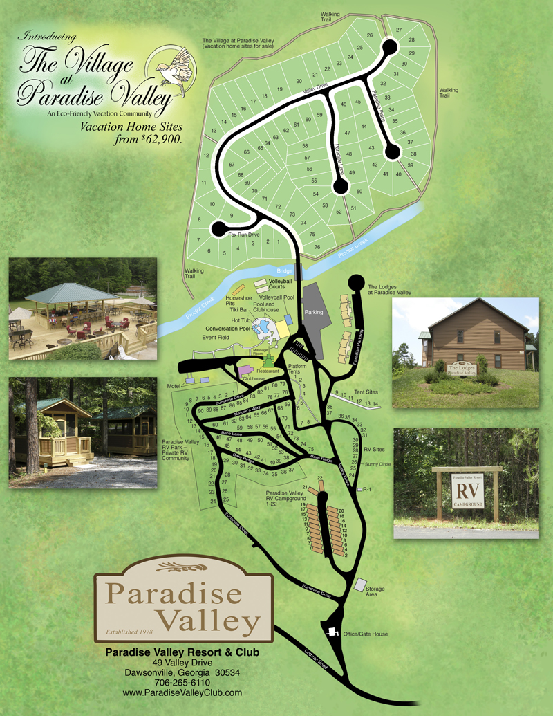 Village at Paradise Valley Community Map
